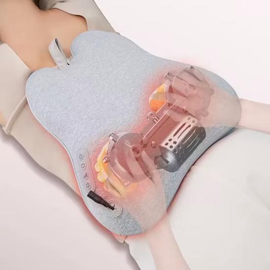 Factory Direct Supply Body Massager Electric Car Home Back Shiatsu Heat Massage Cushion for Chair, Sofa