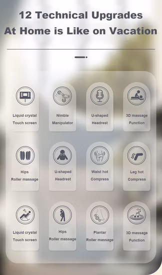 OEM ODM Cheap Factory Price Massage Chair Luxury Electric SL Track Office Zero Gravity Massage Chair 4D